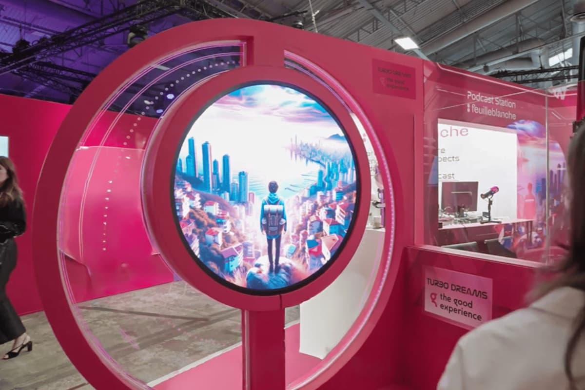Portail immersif Turbo Dreams à VivaTech, The Good Experience