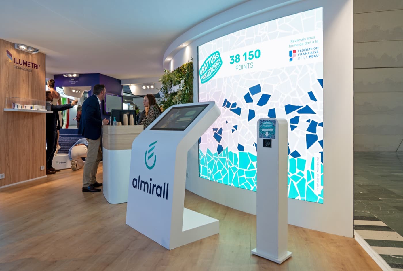 Scann Screen, mosaïque collective sur grand écran