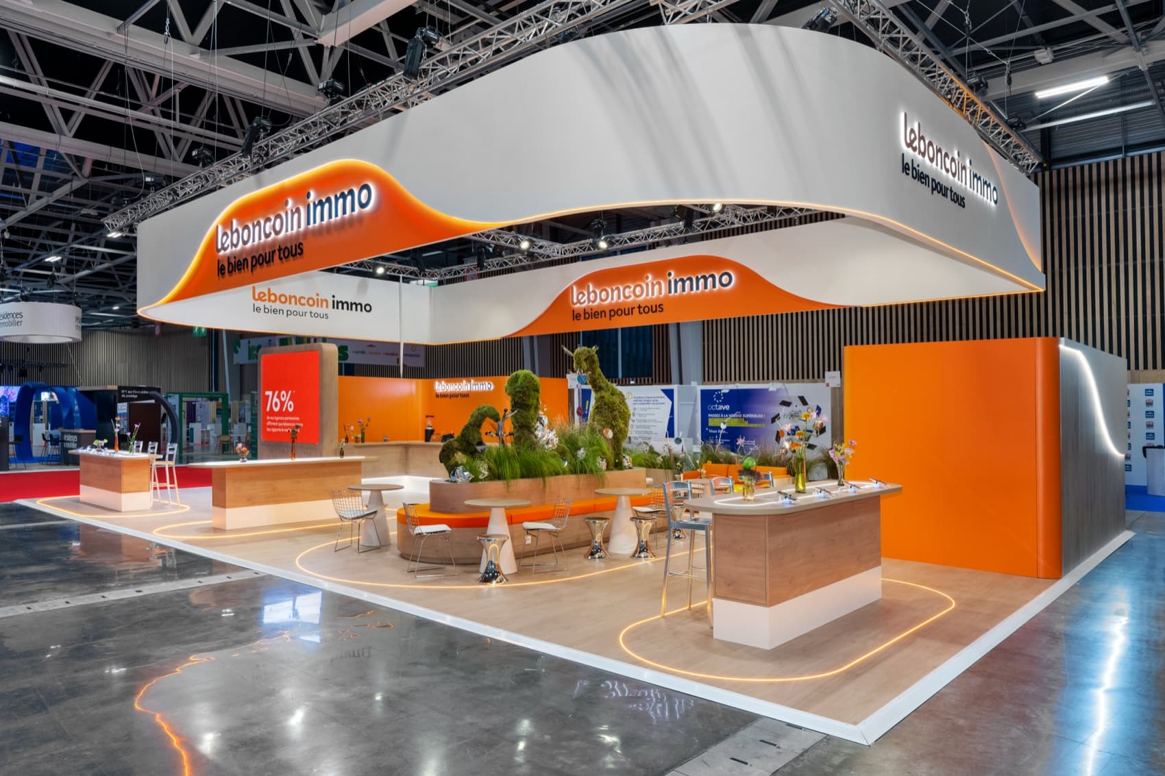 Stand Leboncoin immo · RENT Paris