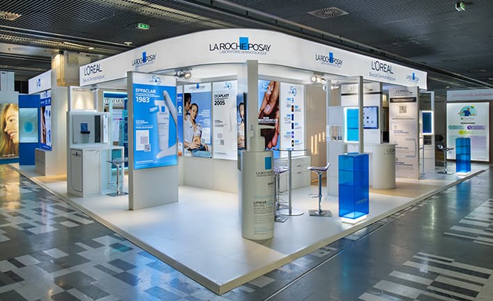 Stand L'Oréal réutilisable - JDP Paris 2024