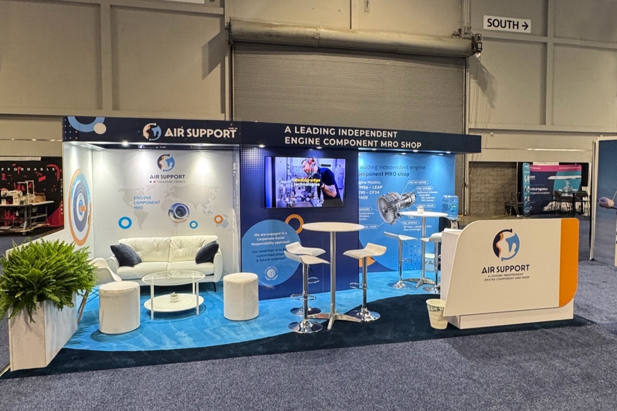 Stand Air Support · MRO, signé The Good Experience