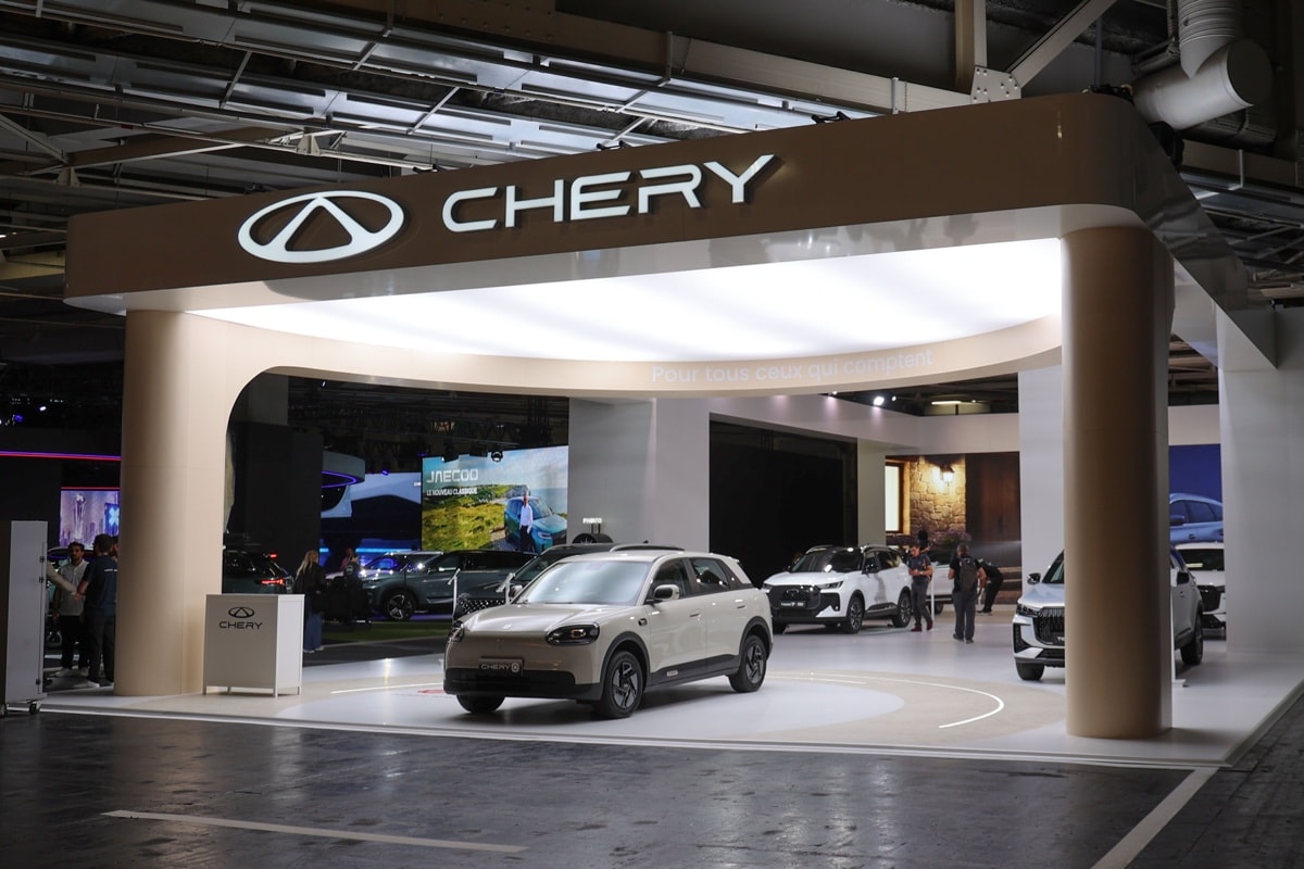 Chery, Omoda & Jaecoo stand · Mondial de l’Automobile, by The Good Experience