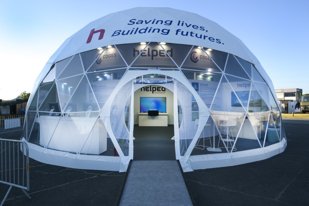 Stand Coges · Eurosatory, signé The Good Experience