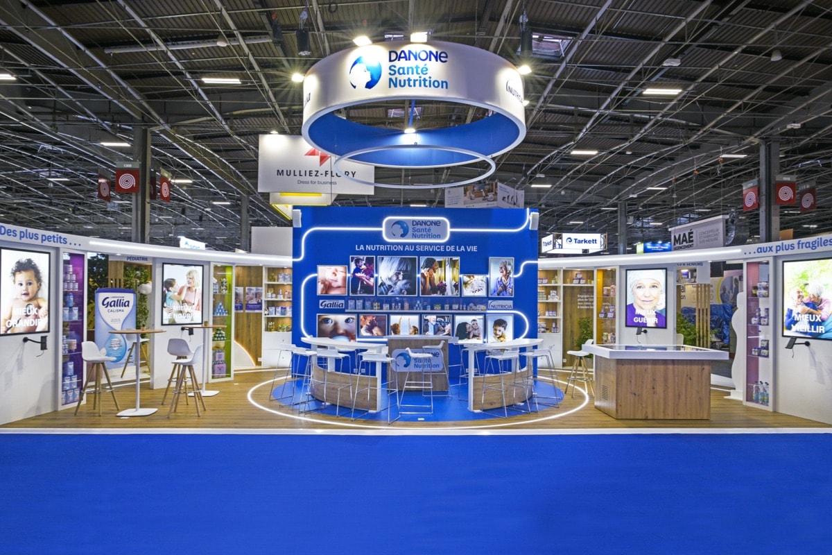 Stand Danone · Santexpo, signé The Good Experience