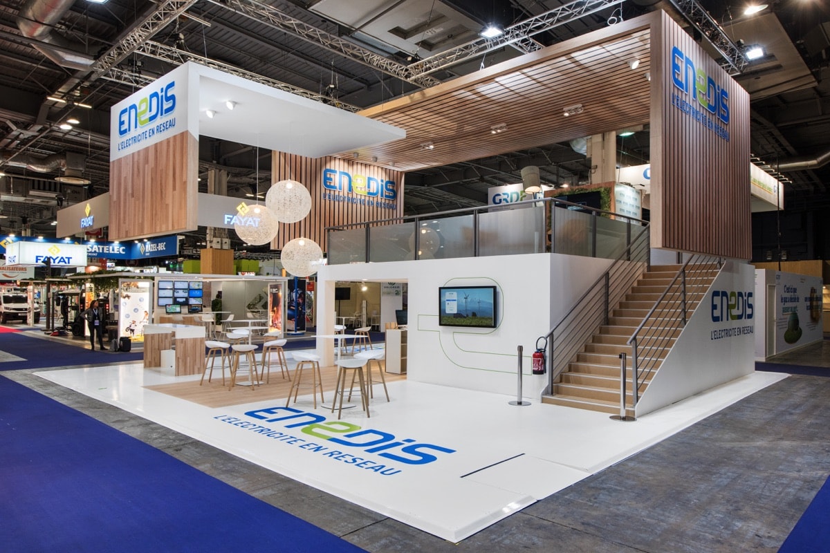 Stand Enedis · SMCL, signé The Good Experience