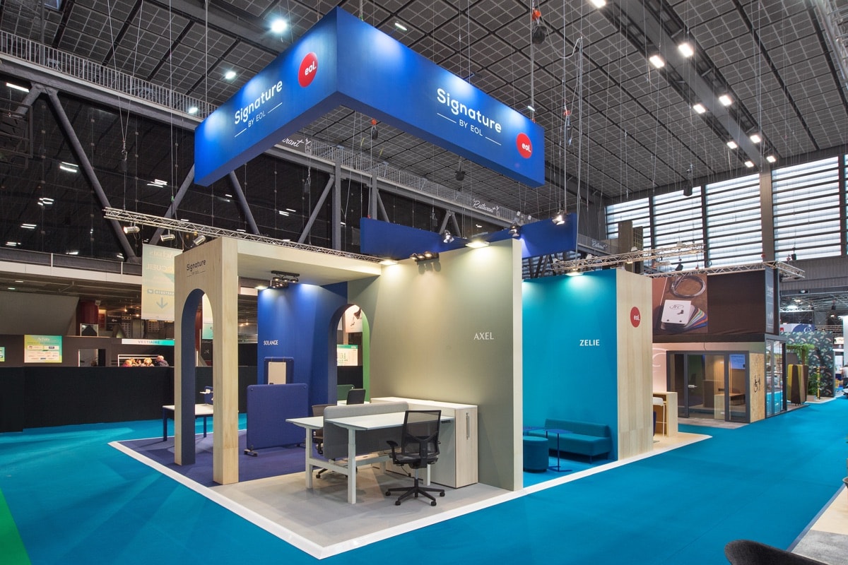 Stand Eol · Workspace, signé The Good Experience