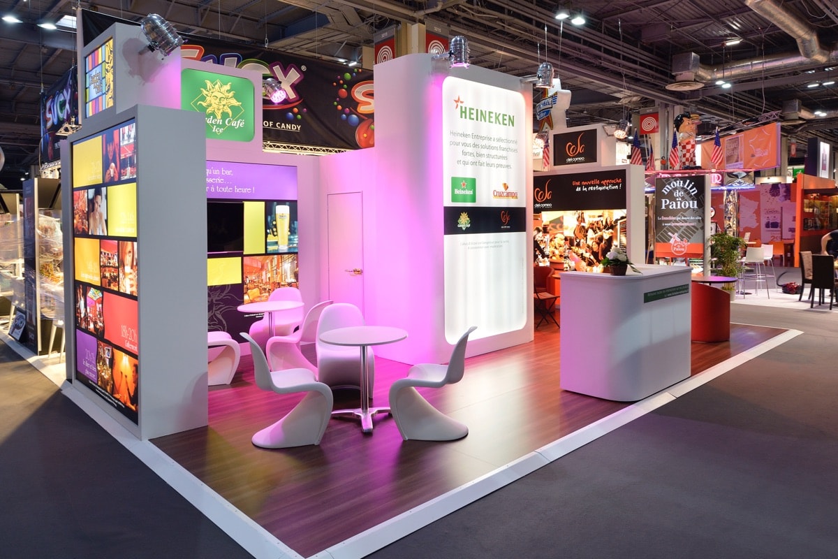 Stand Heineken, signé The Good Experience