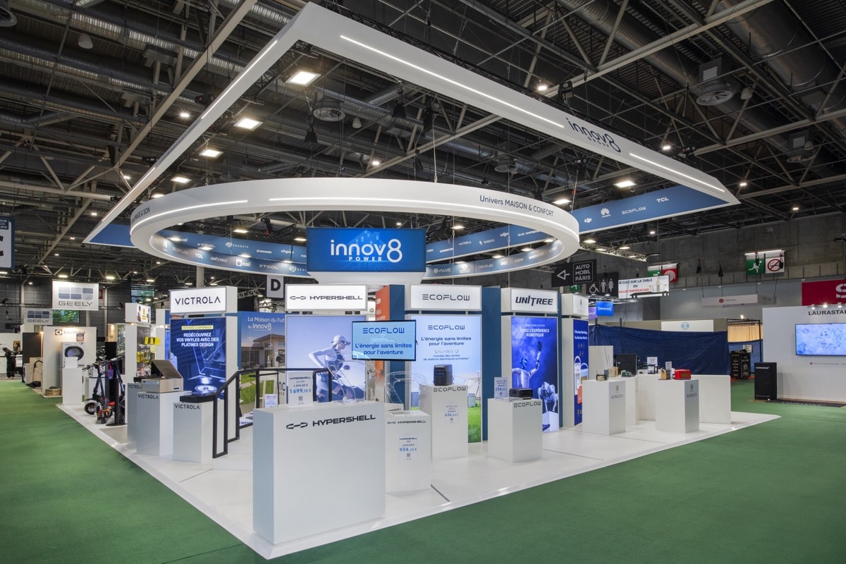 Stand Innov8 · Foire de Paris, signé The Good Experience