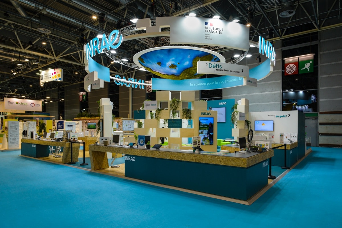 Stand Inrae · SIA, signé The Good Experience