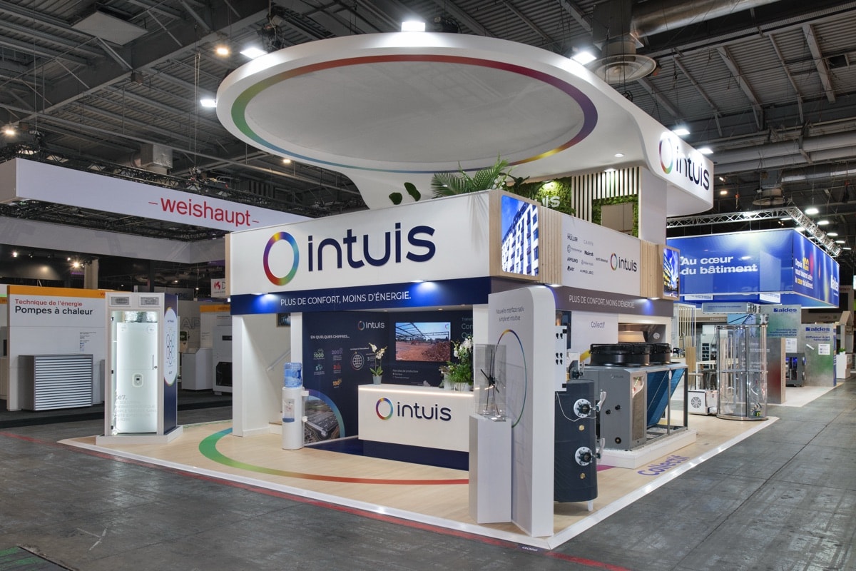 Stand Intuis · Rexel, signé The Good Experience