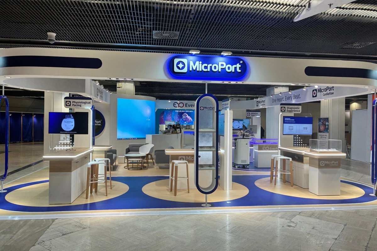 Stand Microport · EHRA, signé The Good Experience