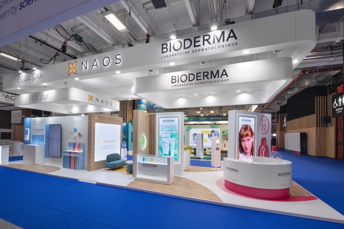 Stand NAOS · EADV, signé The Good Experience