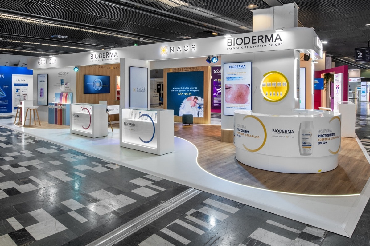 Stand NAOS · JDP, signé The Good Experience