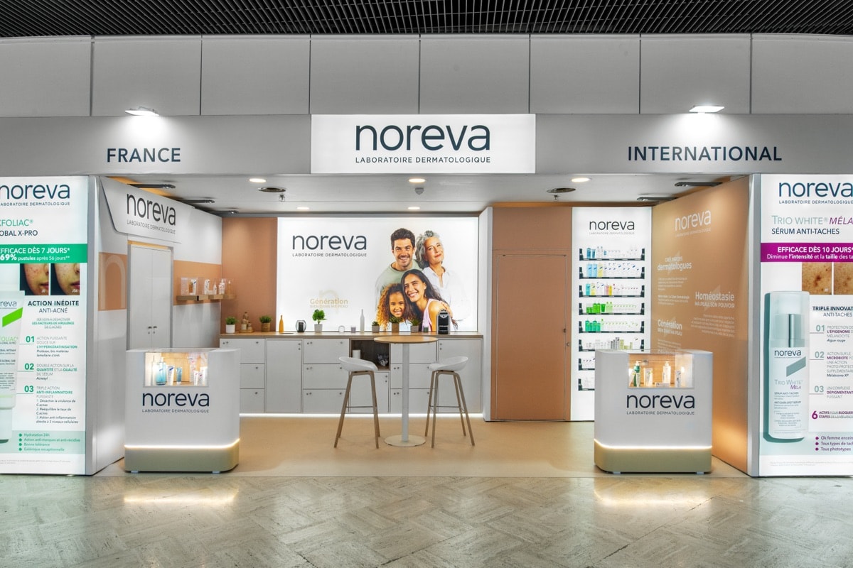 Stand Noreva · JDP, signé The Good Experience