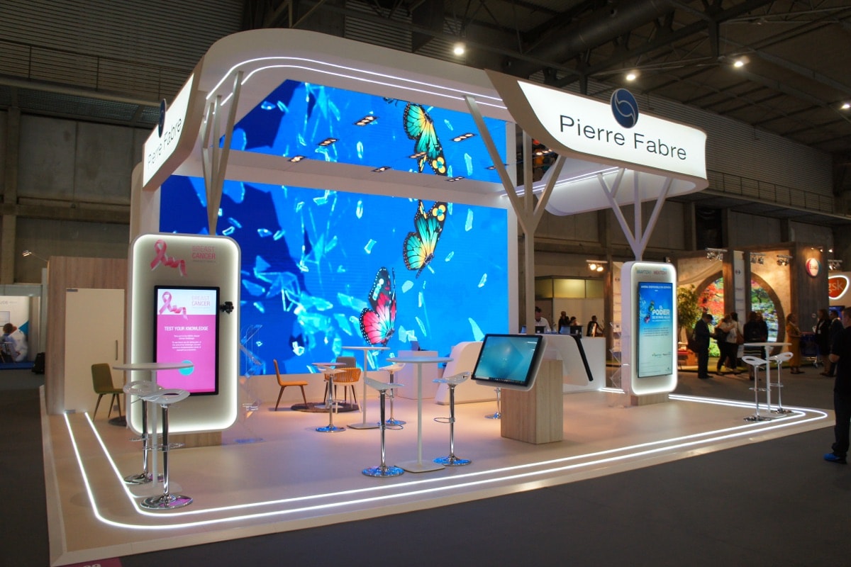 Stand Pierre Fabre · ESMO, signé The Good Experience