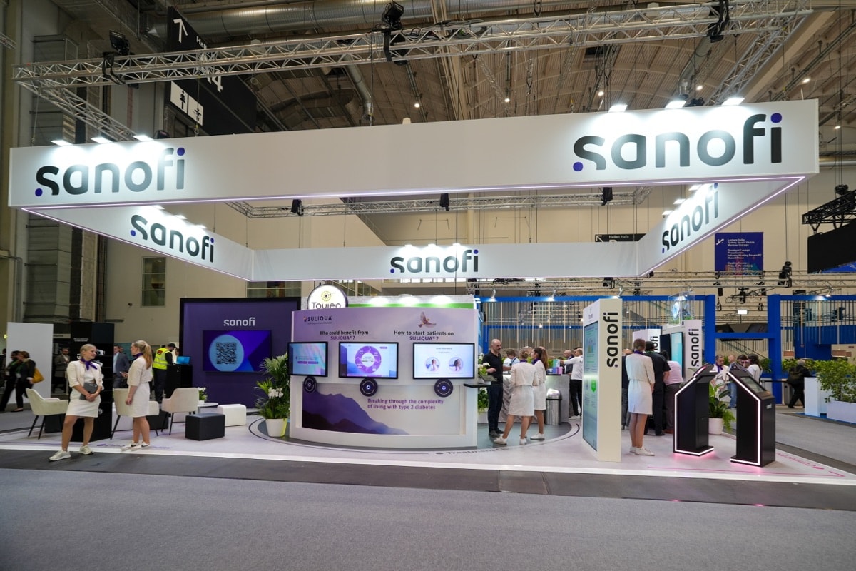 Stand Sanofi · EASD, signé The Good Experience