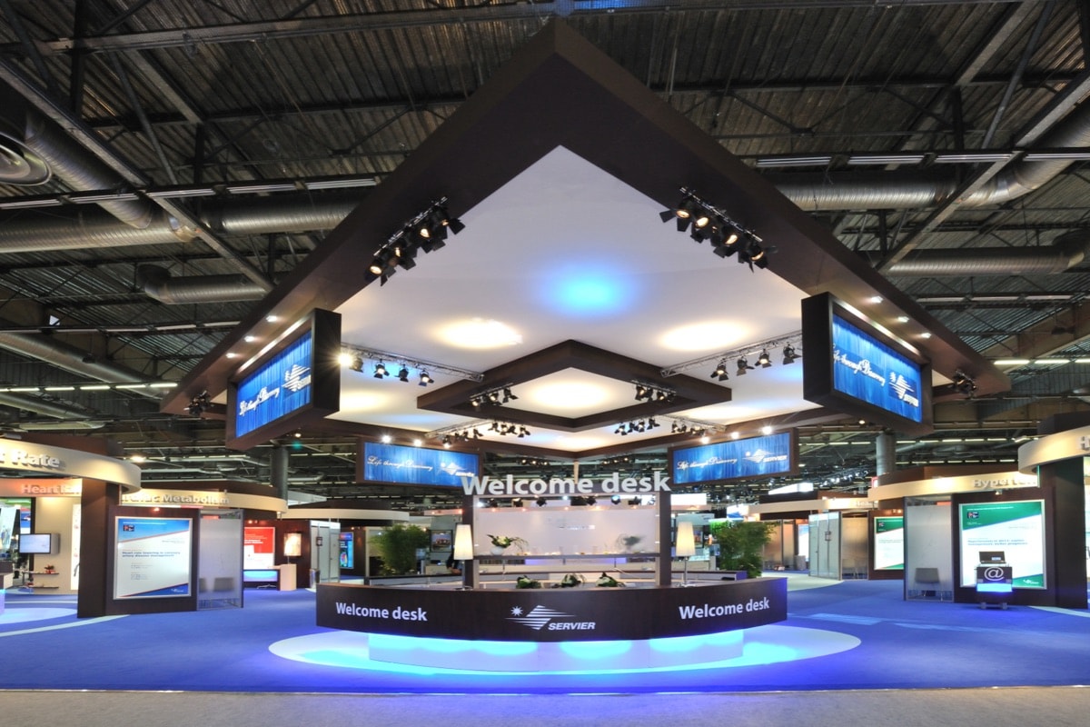 Stand Servier · ESC, signé The Good Experience
