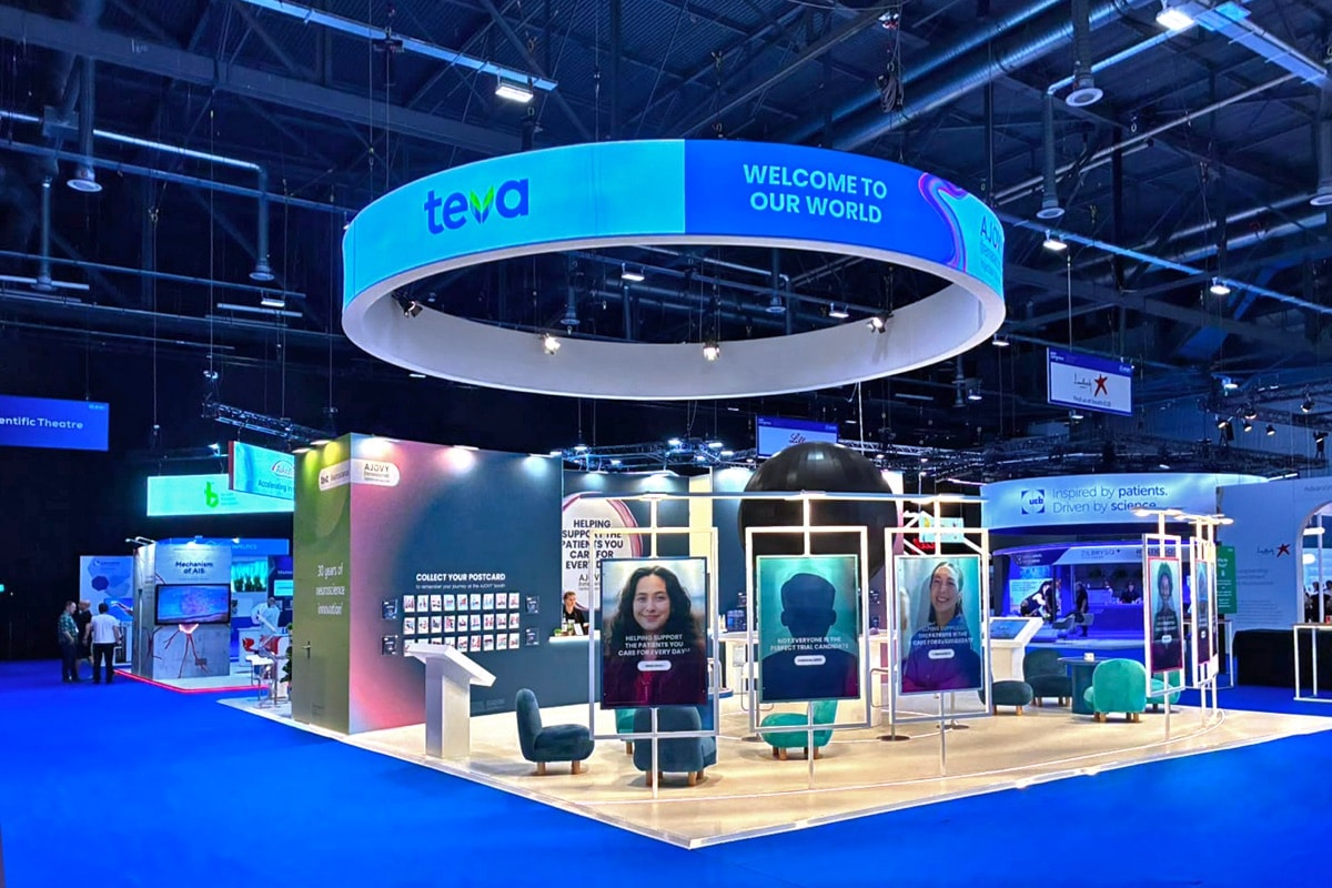 Stand Teva · EAN, signé The Good Experience