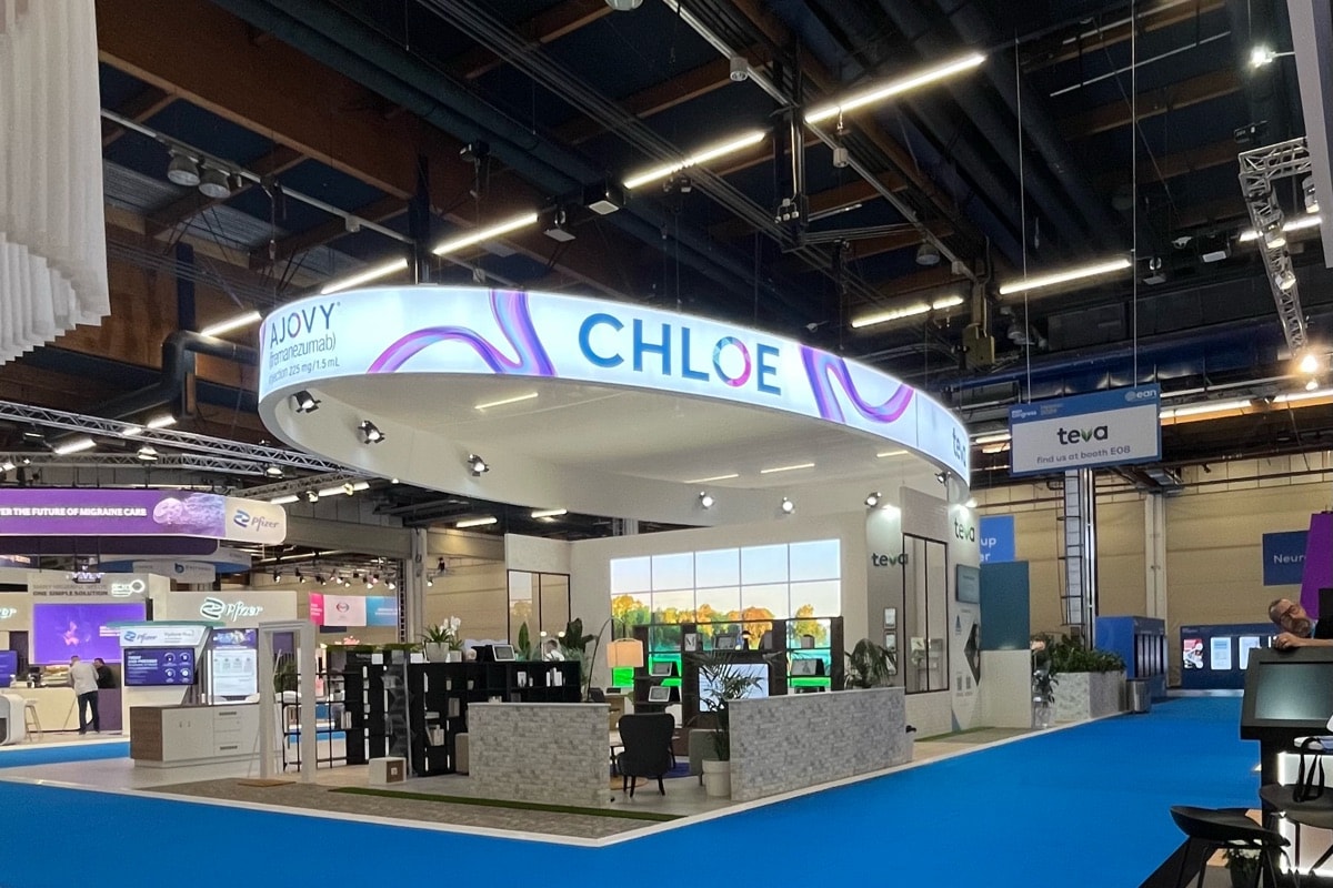 Stand Teva · EAN, signé The Good Experience