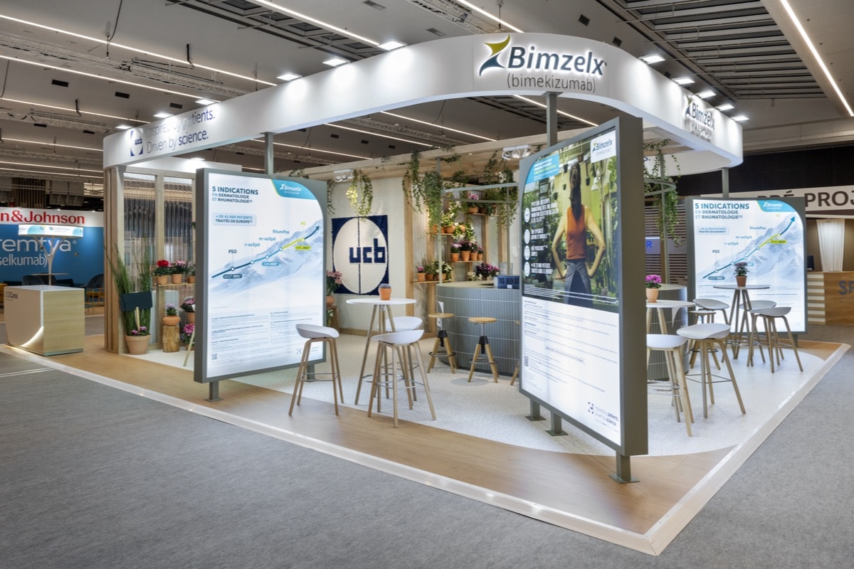 Stand UCB · SFR, signé The Good Experience