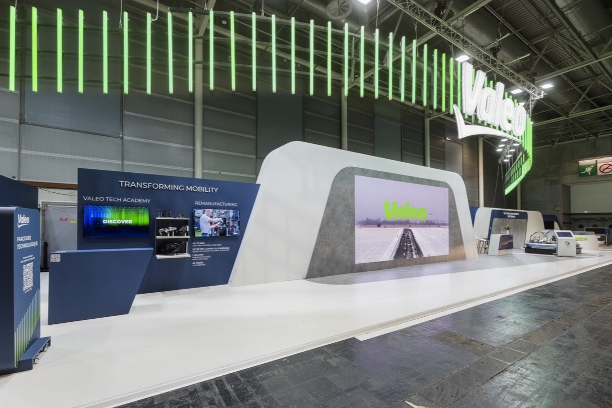Valeo stand · Mondial de l’Automobile, by The Good Experience