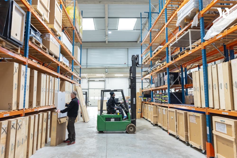 Logistique et stockage de stands, The Good Experience