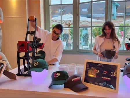 Personnalisation d'un stand sur-mesure, The Good Experience